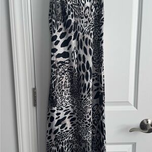 NATORI Leopard Print Nightgown Chemise